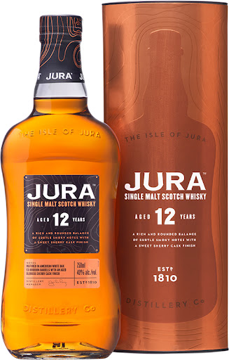 Jura Aged 12 Years Single Malt Scotch Whisky