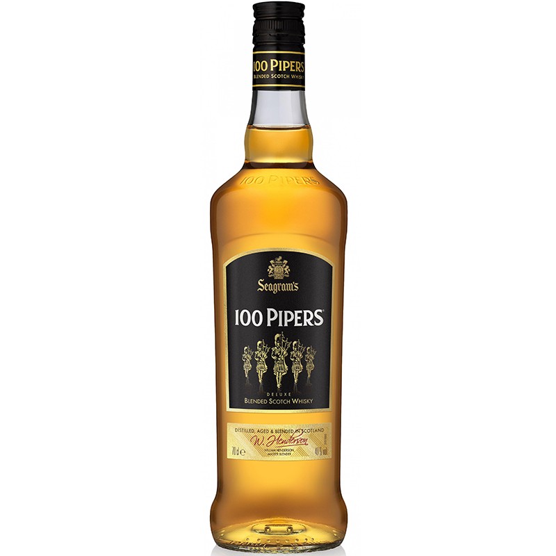 100 Pipers Dlx Blended Scotch