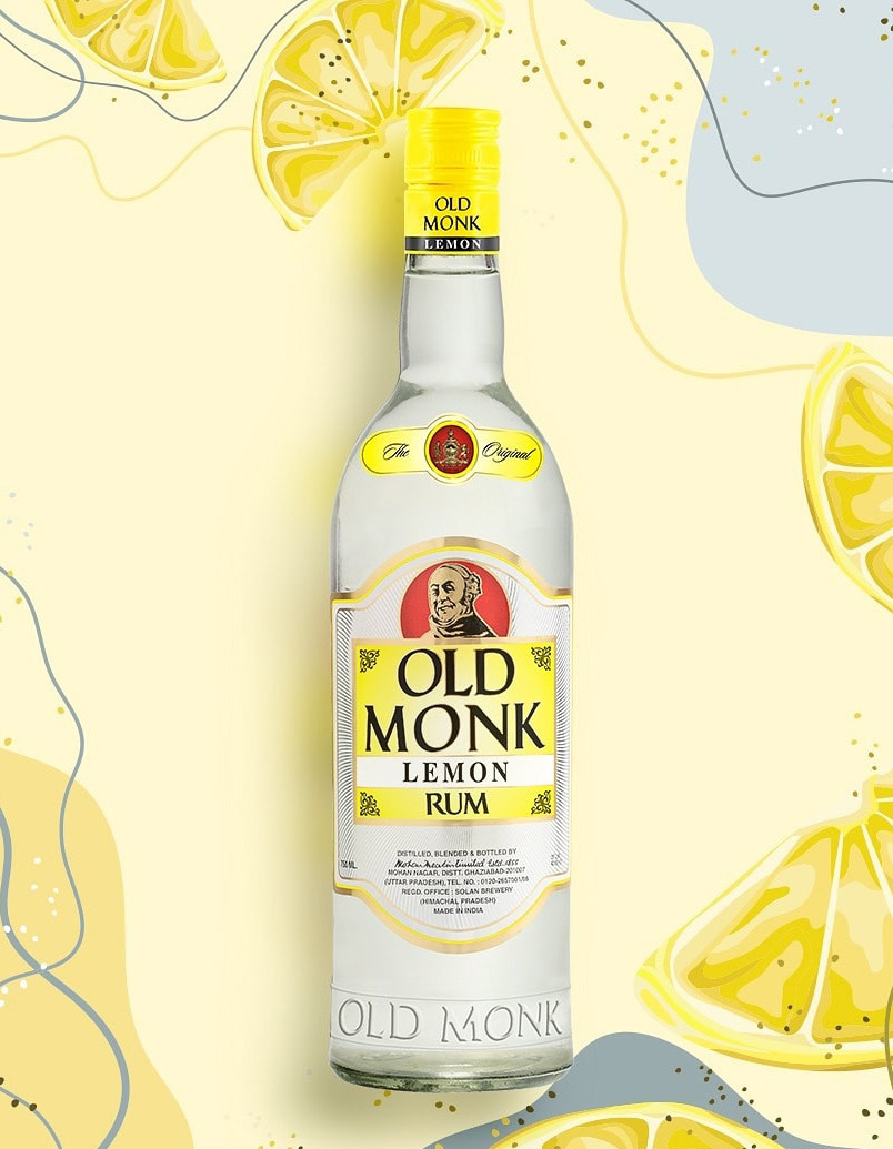 Old Monk Lemon Rum