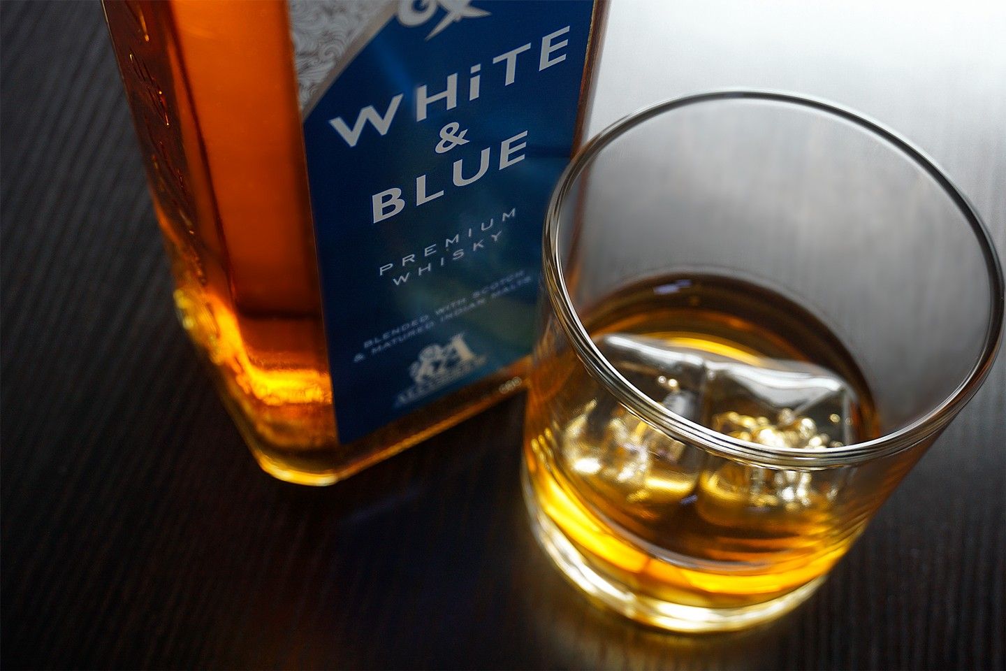 White And Blue
