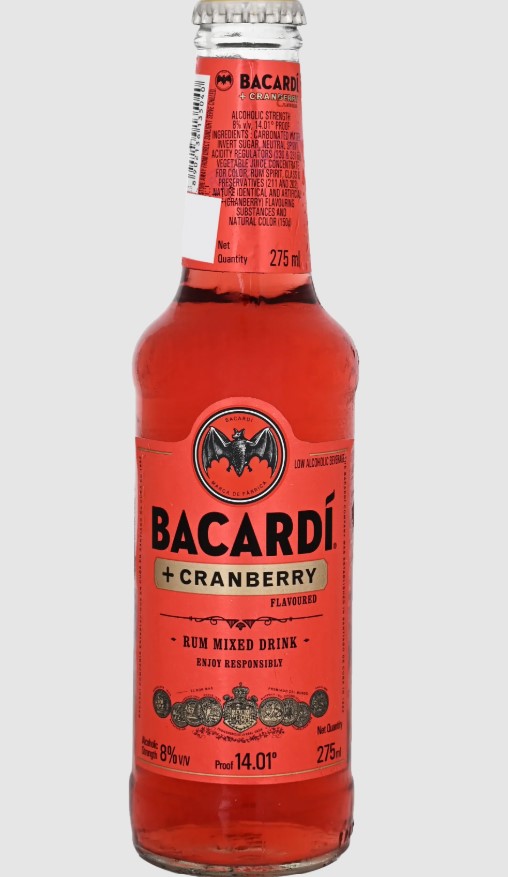 Bacardi Plus Cranberry