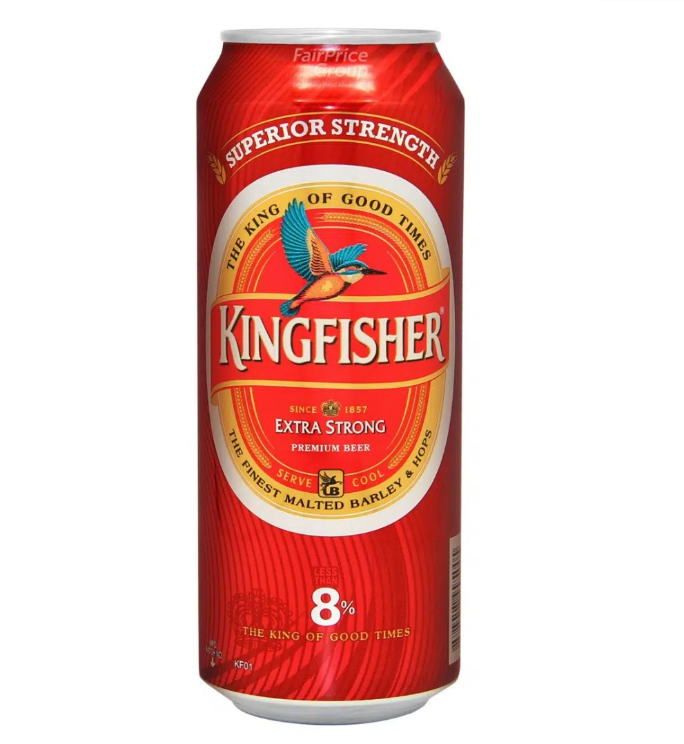 Kingfisher Strong Can